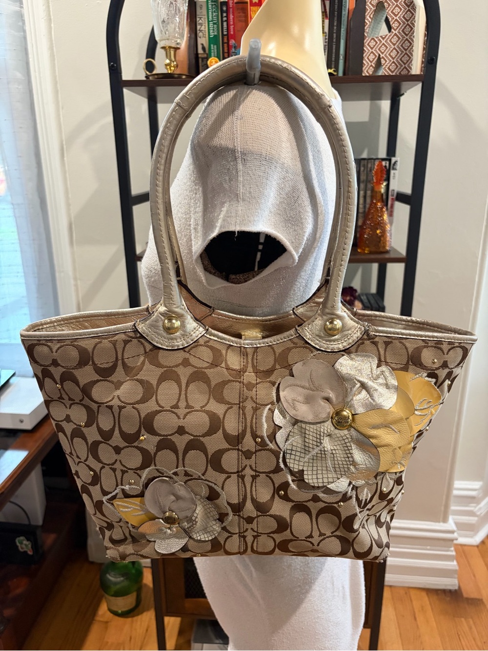 Coach Bleecker with Floral Appliqués - F16276